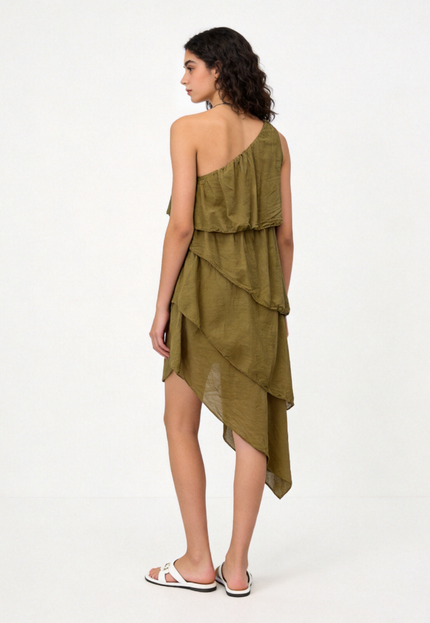 VESTIDO ARMONIAS TEEN ASIMÉTRICO