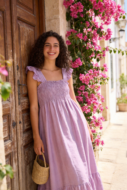 VESTIDO TEEN LAVANDA