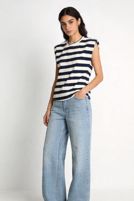 CAMISETA ARMONIAS TEEN RAYAS