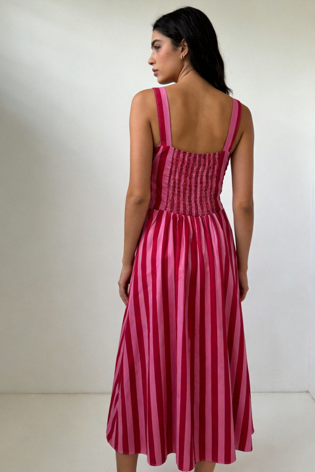 VESTIDO ARMONIAS TEEN RAYAS