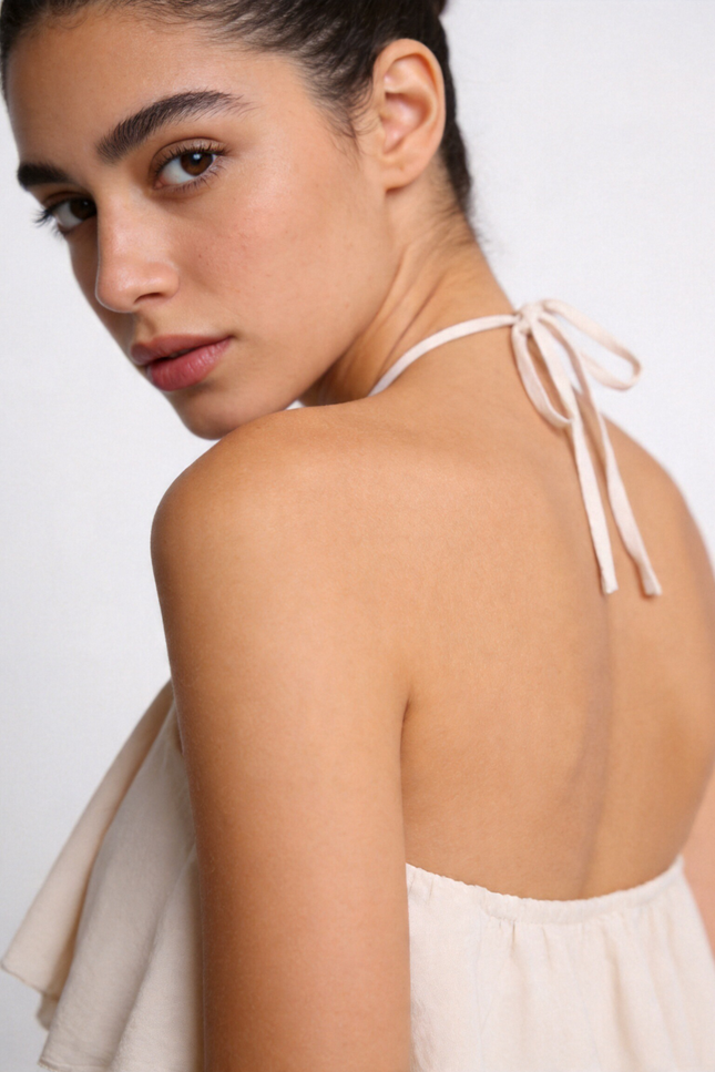 VESTIDO ARMONIAS TEEN VOLANTES