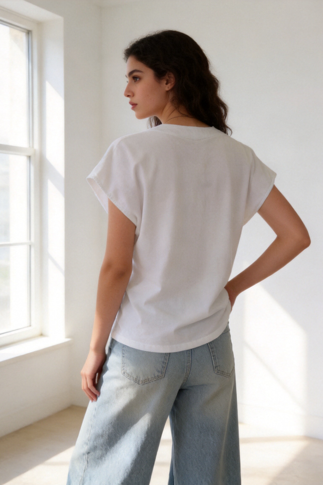 CAMISETA ARMONIAS TEEN TACHUELAS