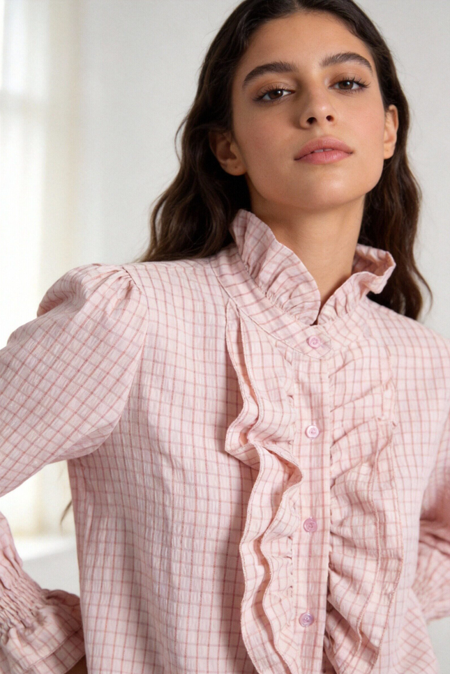 BLUSA ARMONIAS TEEN VOLANTES