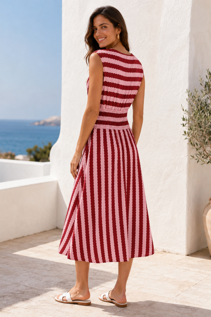 VESTIDO ARMONIAS TEEN RAYAS