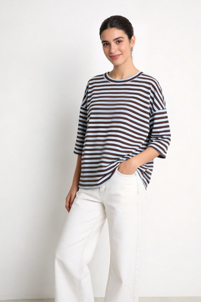 CAMISETA ARMONIAS RAYAS