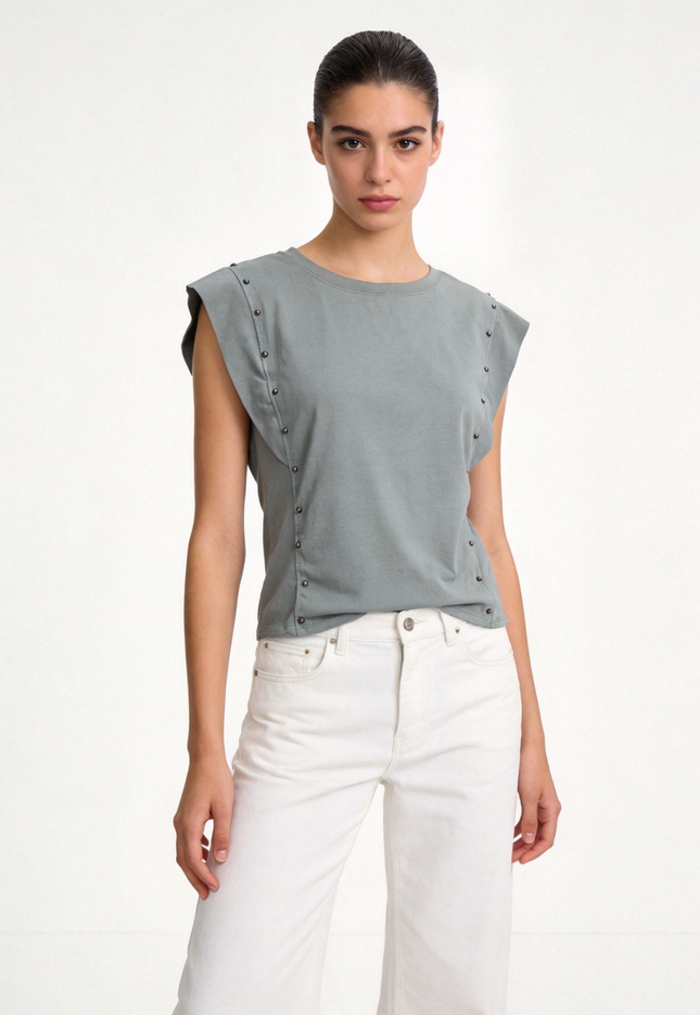 CAMISETA ARMONIAS TEEN TACHUELAS