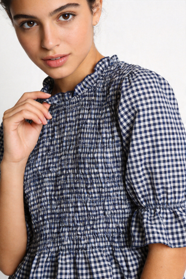 BLUSA ARMONIAS TEEN CUADROS