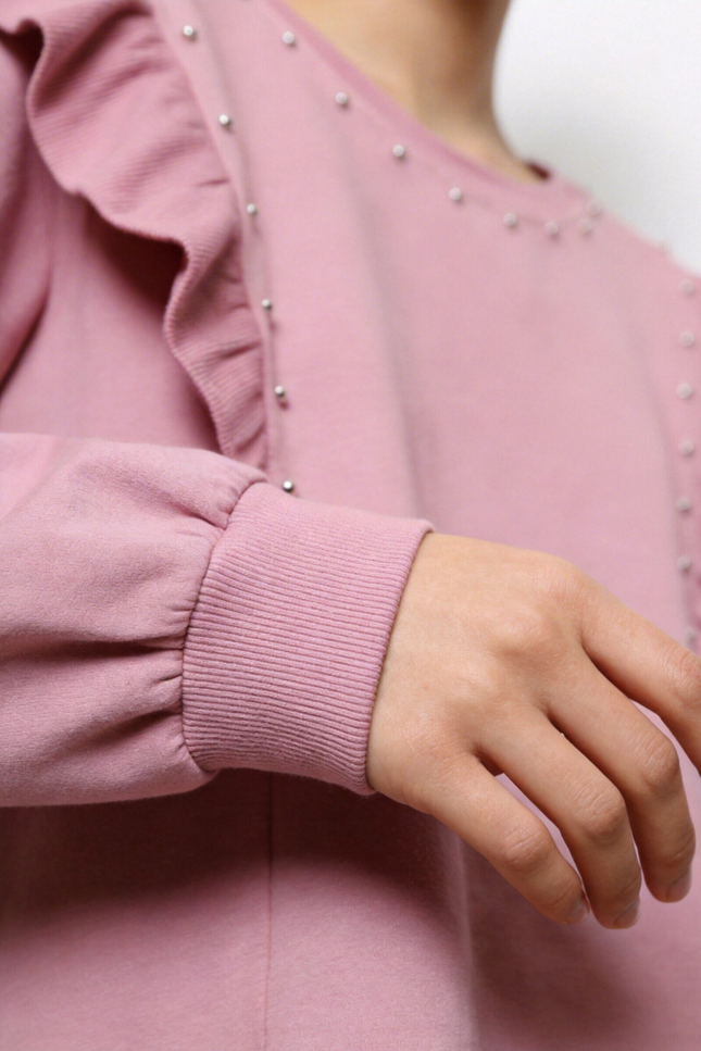 SUDADERA ARMONIAS TEEN TACHUELAS