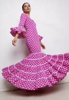 FUCHSIA/WHITE