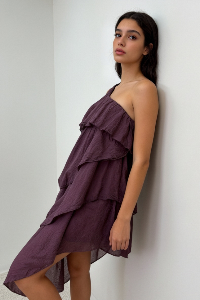 VESTIDO ARMONIAS TEEN ASIMÉTRICO