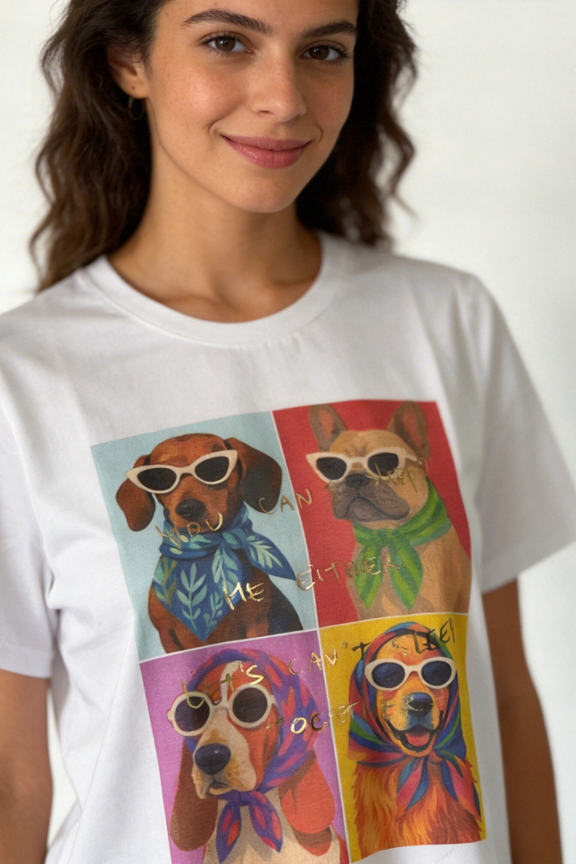 T-SHIRT ARMONIAS ESTAMPADO