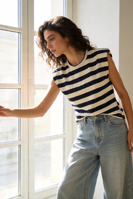 CAMISETA ARMONIAS TEEN RAYAS