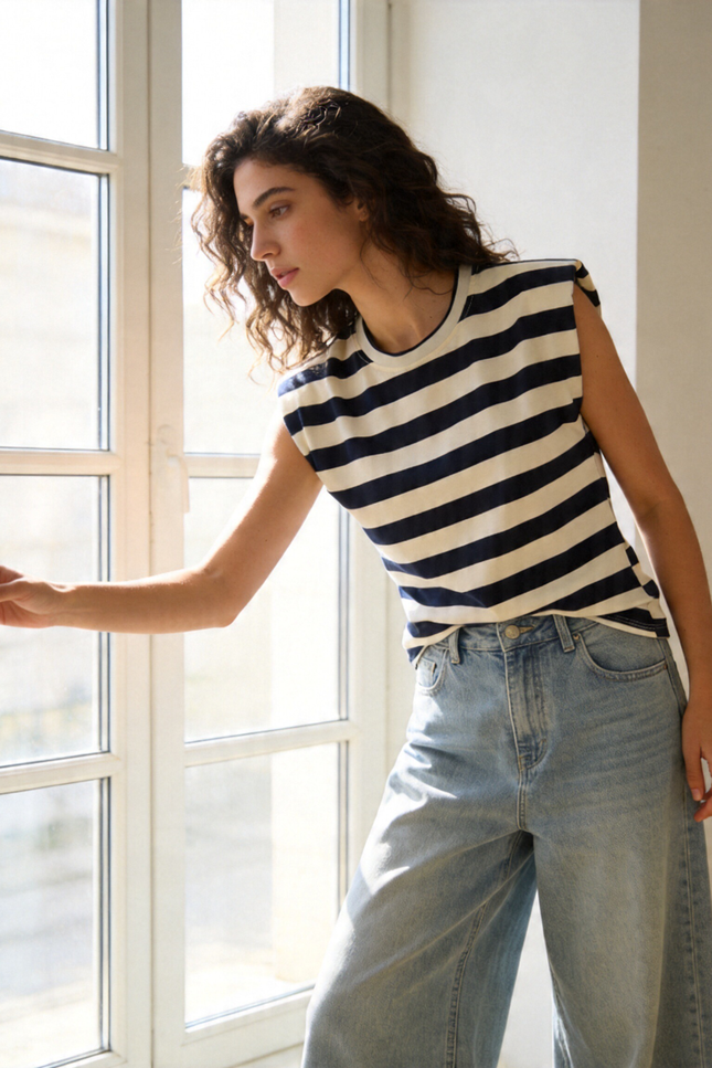 CAMISETA ARMONIAS TEEN RAYAS