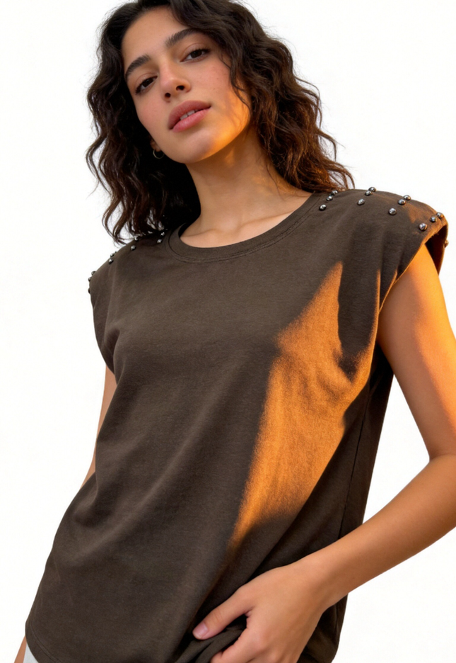 CAMISETA ARMONIAS TEEN HOMBRERAS