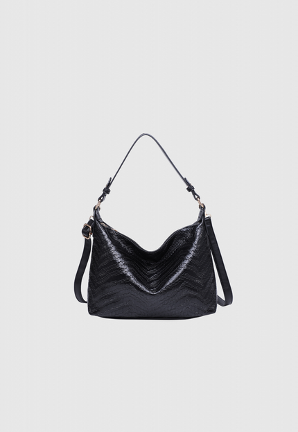 BOLSO DONNA ALESSIA EFECTO TRENZADO