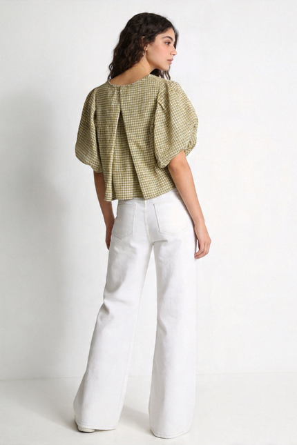 BLUSA ARMONIAS TEEN CUADROS