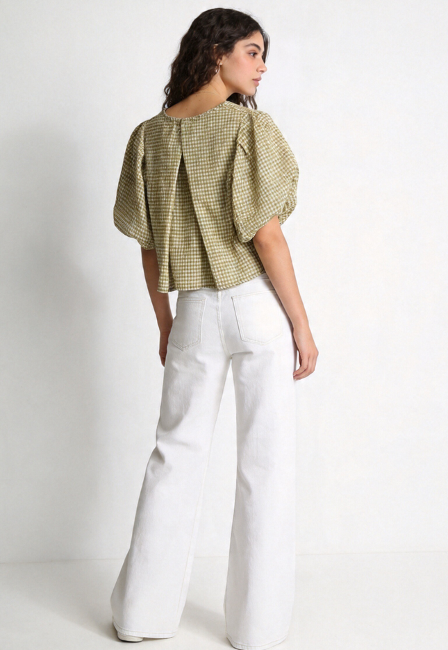 BLUSA ARMONIAS TEEN CUADROS
