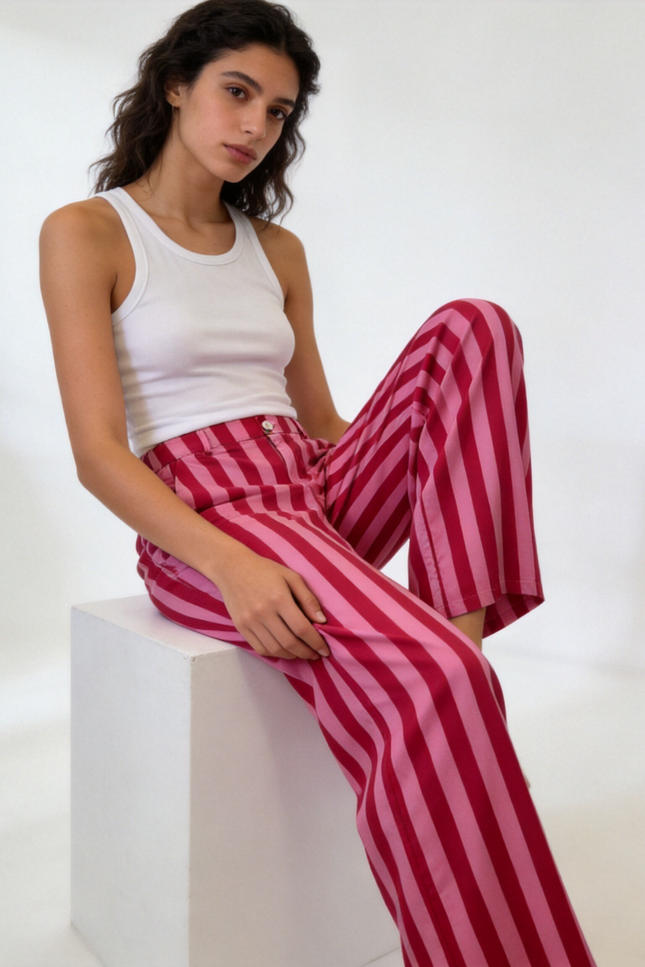 PANTALÓN ARMONIAS TEEN RAYAS