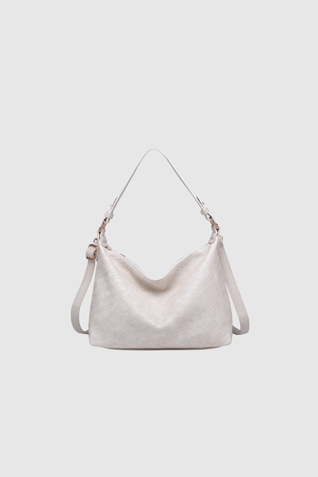 BOLSO DONNA ALESSIA EFECTO TRENZADO