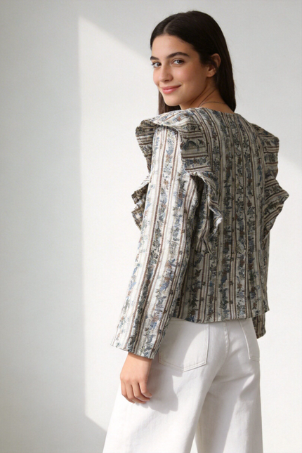 CHAQUETA ARMONIAS TEEN TEXTURA