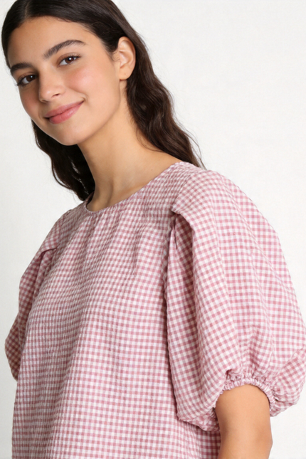 BLUSA ARMONIAS TEEN CUADROS