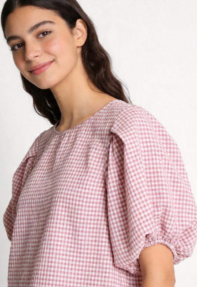 BLUSA ARMONIAS TEEN CUADROS