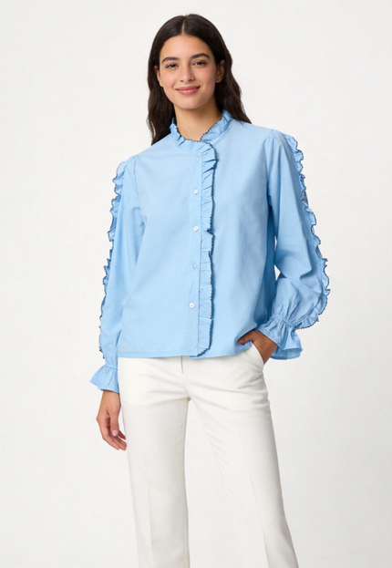 BLUSA ARMONIAS TEEN FRUNCIDOS