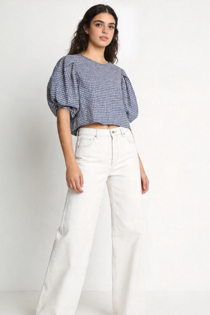 BLUSA ARMONIAS TEEN CUADROS