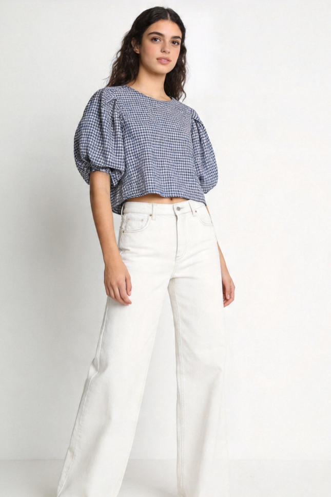 BLUSA ARMONIAS TEEN CUADROS