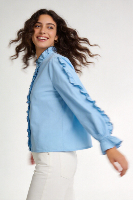 BLUSA ARMONIAS TEEN FRUNCIDOS