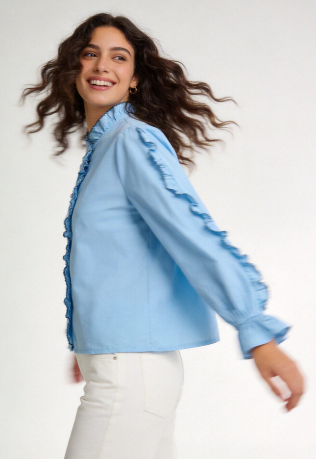 BLUSA ARMONIAS TEEN FRUNCIDOS