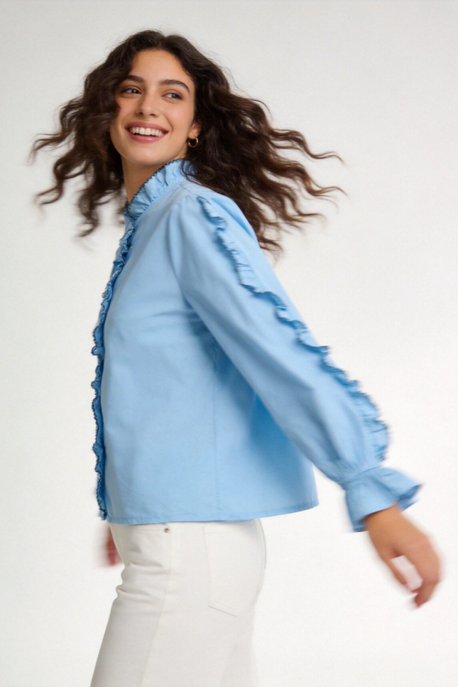 BLUSA ARMONIAS TEEN FRUNCIDOS