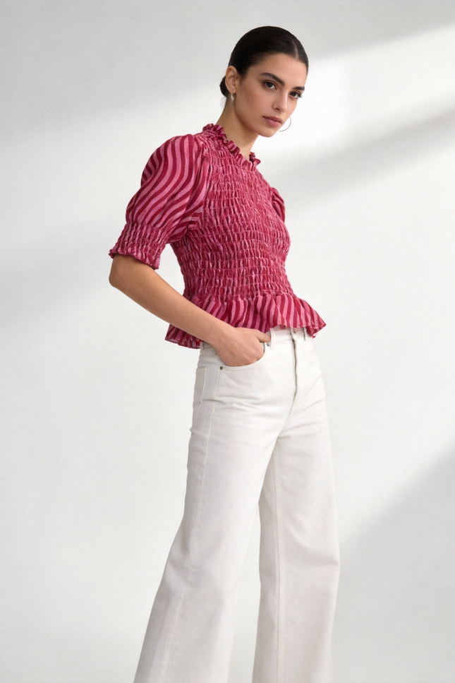 BLUSA ARMONIAS TEEN ONDULADOS