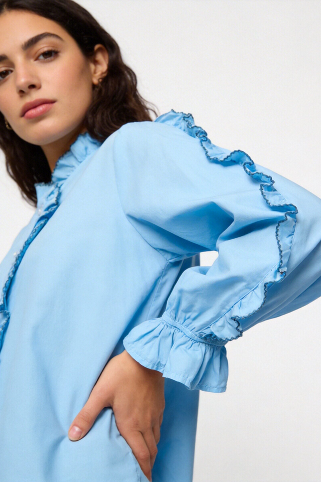 BLUSA ARMONIAS TEEN FRUNCIDOS