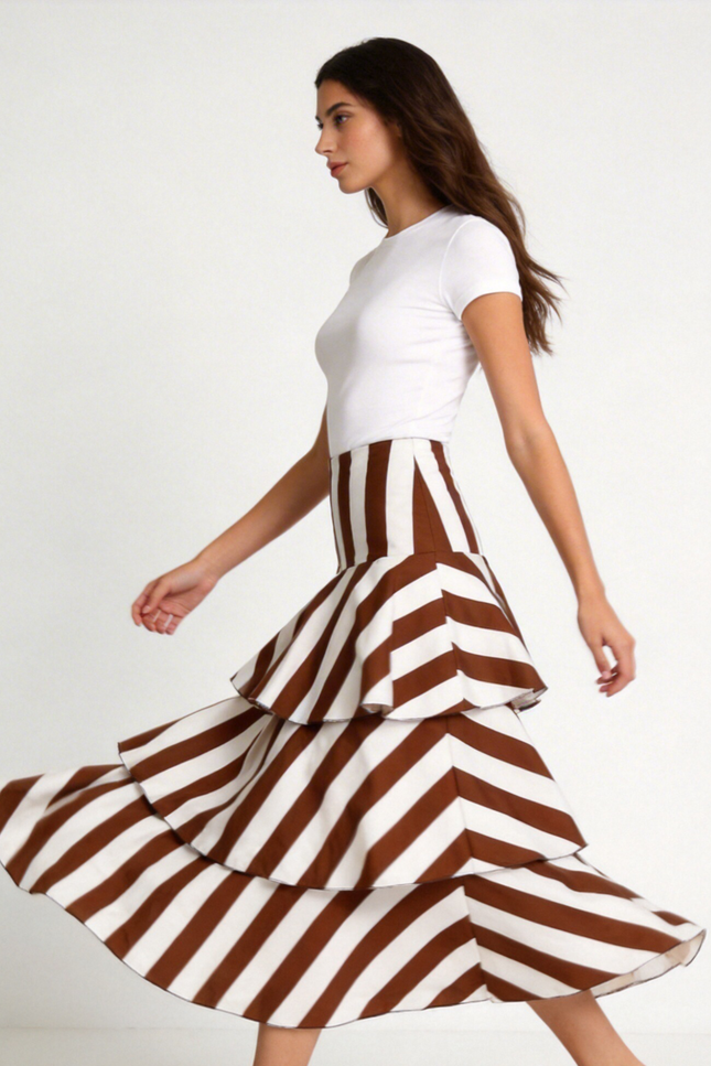 FALDA ARMONIAS TEEN RAYAS