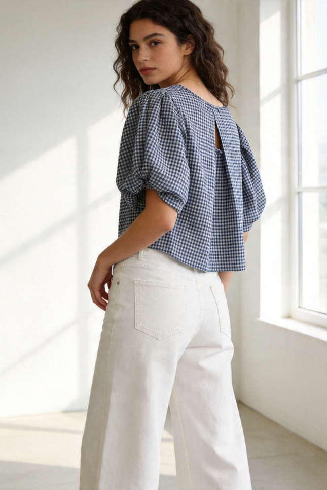 BLUSA ARMONIAS TEEN CUADROS