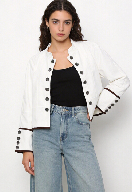 CHAQUETA ARMONIAS TEEN BOTONES