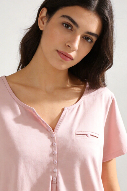 CAMISETA ARMONIAS BOTONES