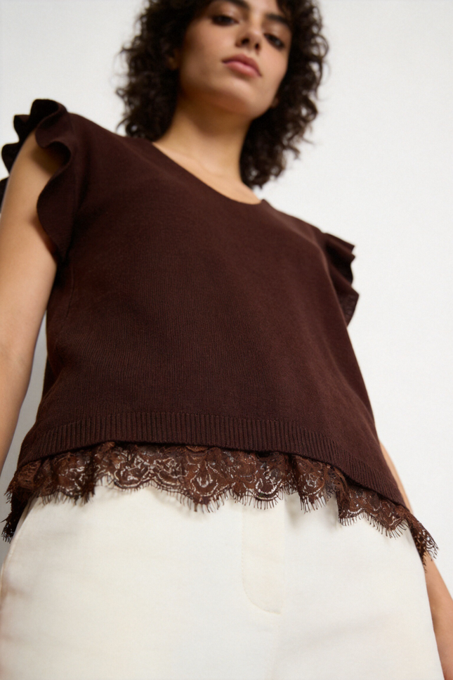 BLUSA ARMONIAS ENCAJE