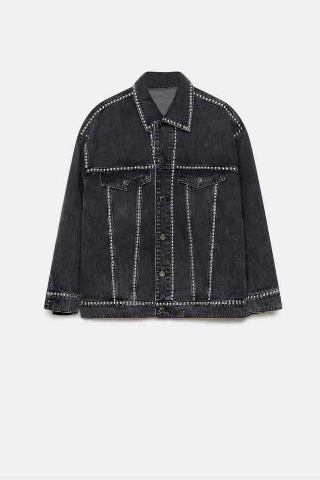 CHAQUETA ARMONIAS TEEN TACHUELAS