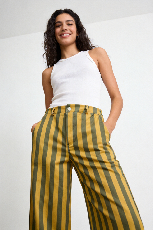 PANTALÓN ARMONIAS TEEN RAYAS