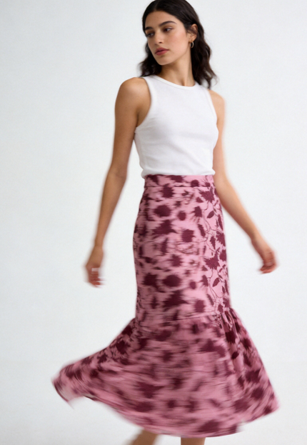 FALDA ARMONIAS TEEN FLORES