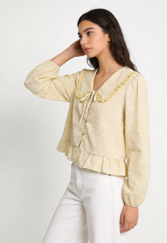 BLUSA ARMONIAS TEEN CUADROS