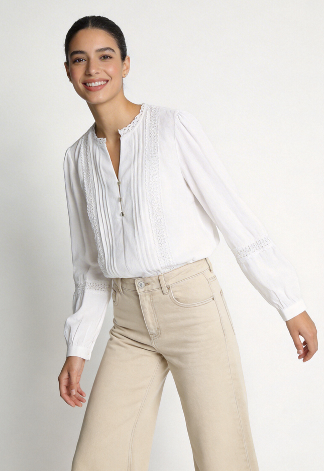 CAMISA ARMONIAS BORDADOS