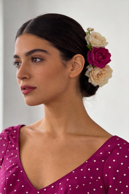 TRAJE DE FLAMENCA LOLITA LUNARES PEQUEÑOS