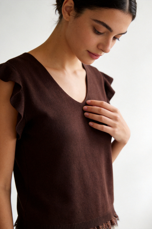 BLUSA ARMONIAS ENCAJE