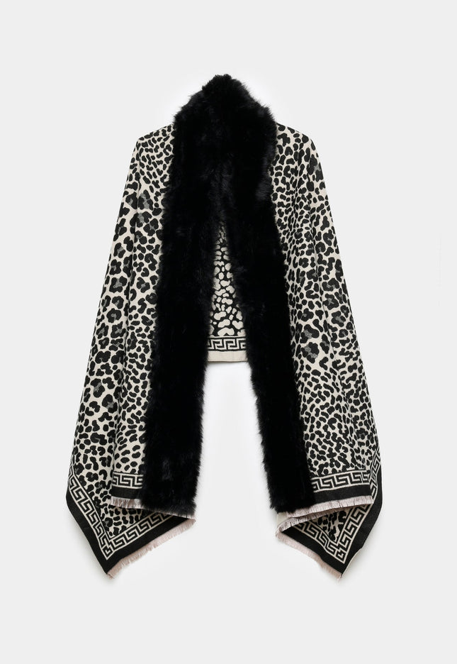 PONCHO ARMONIAS LEOPARD