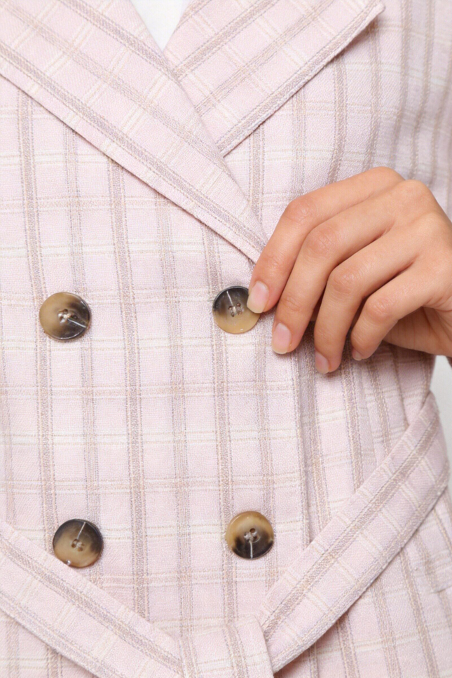 CHAQUETA ARMONIAS CUADROS