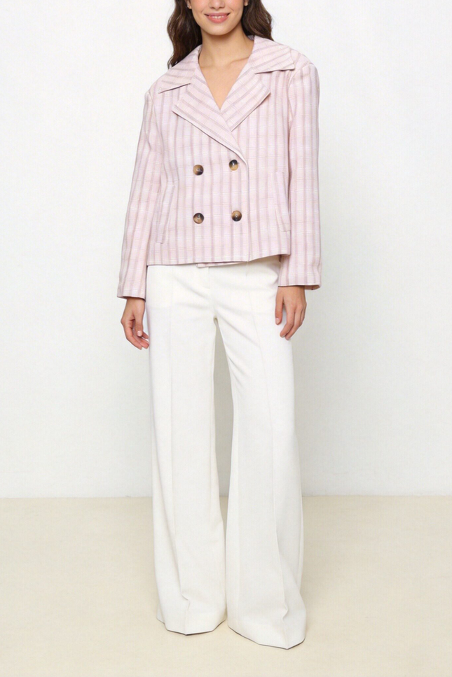 CHAQUETA ARMONIAS CUADROS