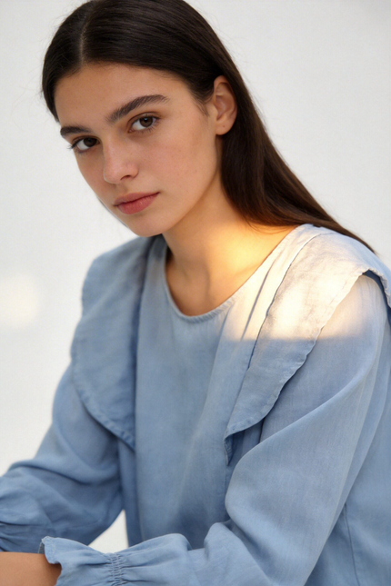 BLUSA ARMONIAS TEEN VOLANTES